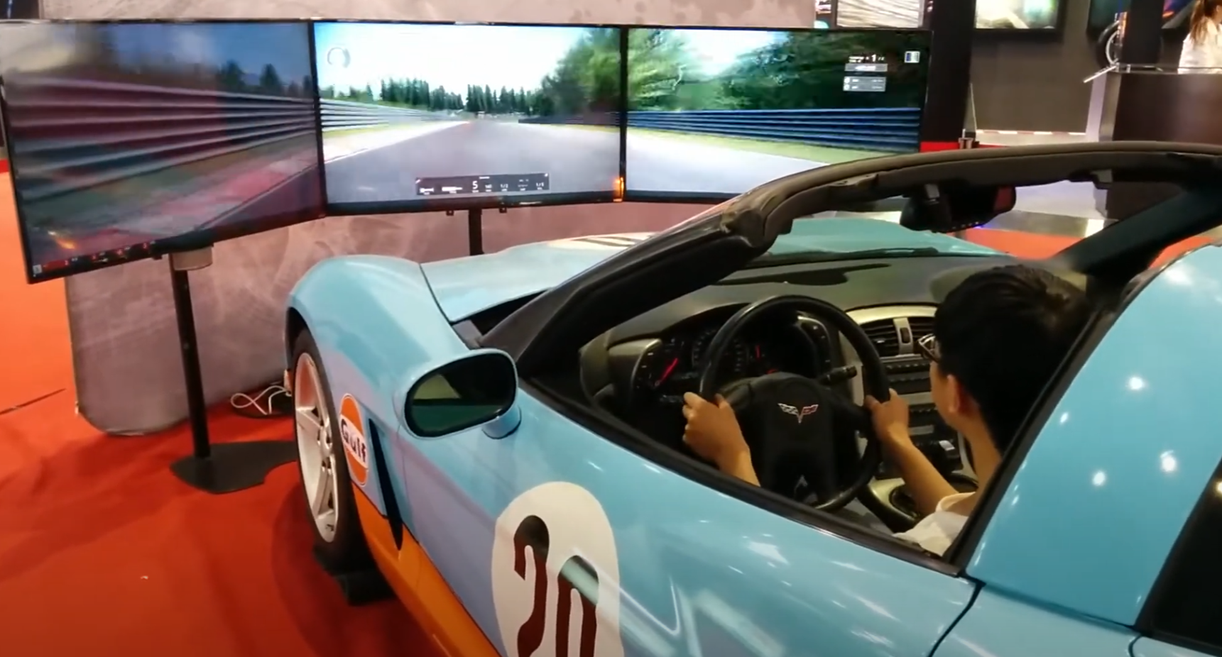 News | 2015 Sigma Intégrale Full Motion Corvette C6 Simulator