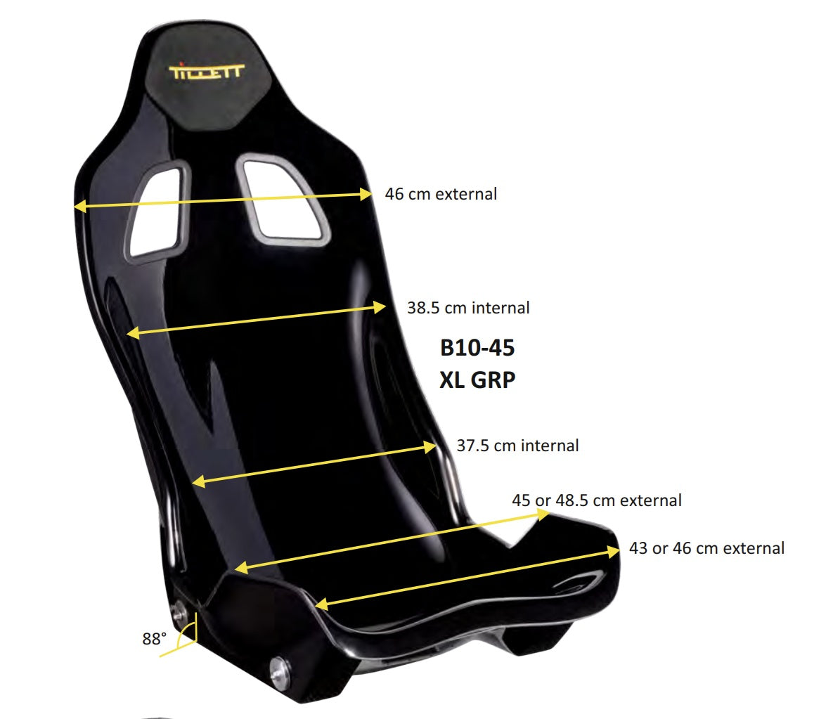 Tillett B10 XL Seat